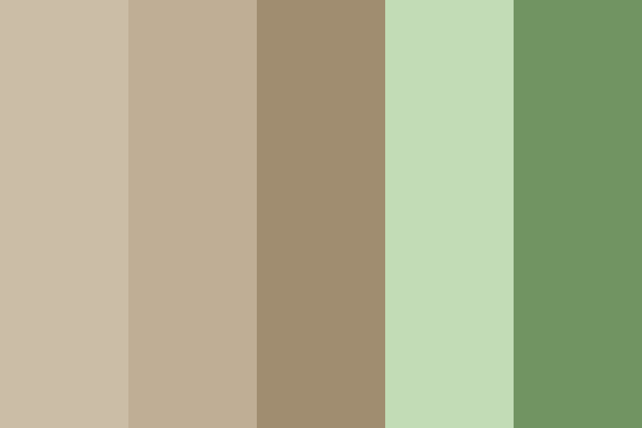 neutral forest Color Palette