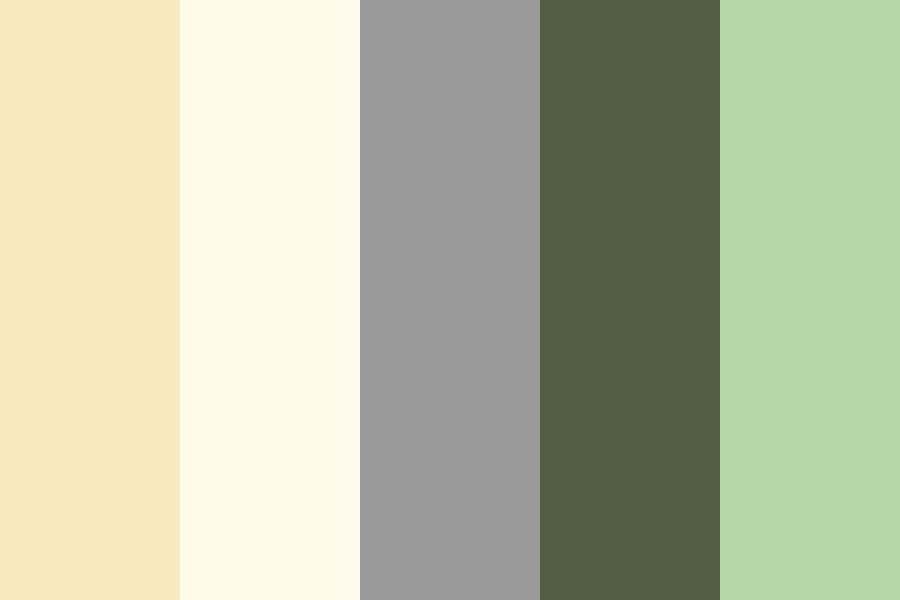 greens beige Color Palette