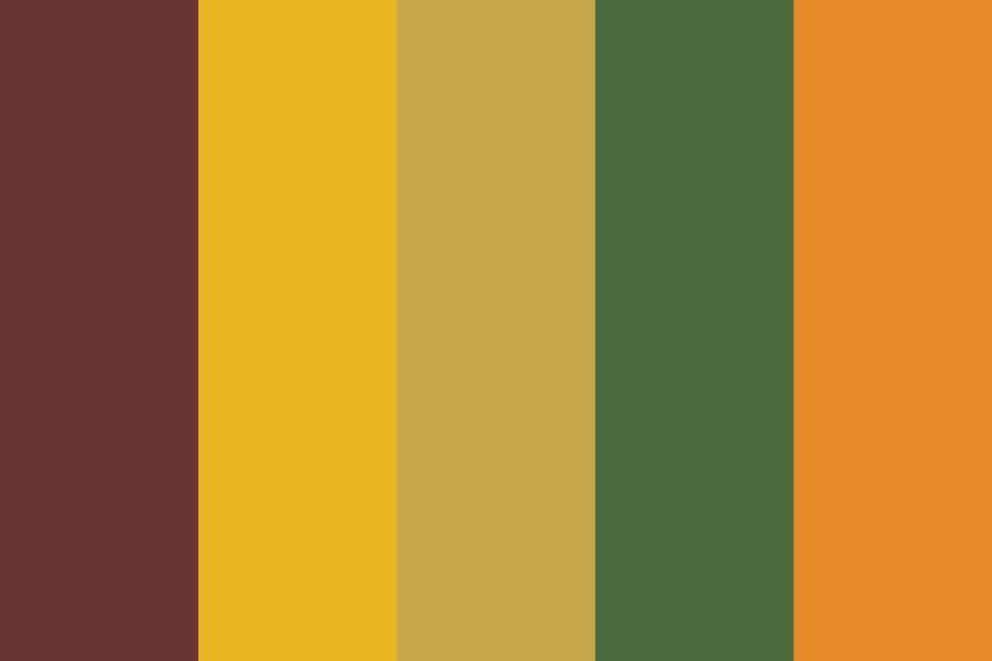 Thanksgiving Day 2021 Color Palette