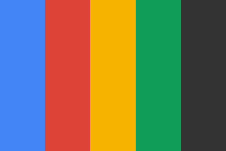Google L0G0 Color Palette