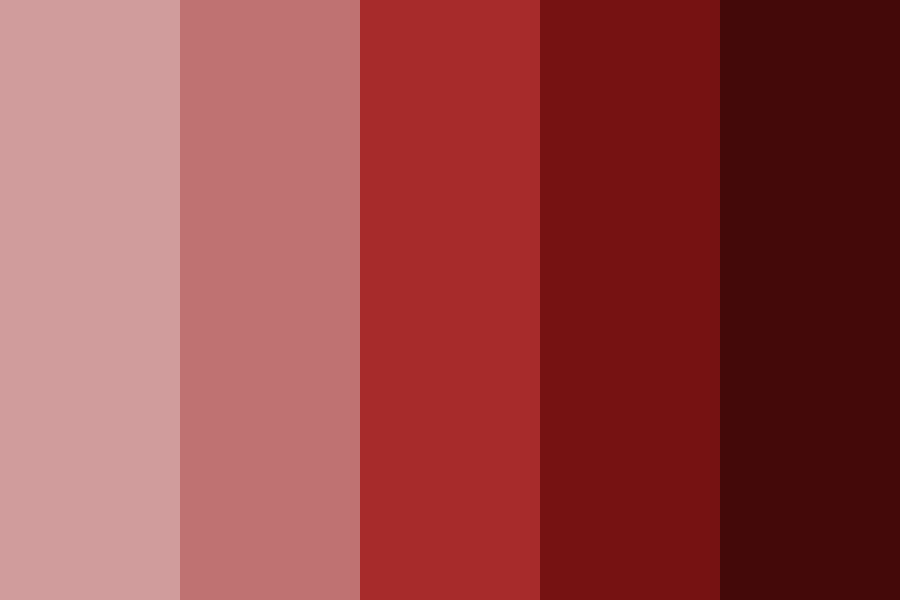 My Reds Color Palette