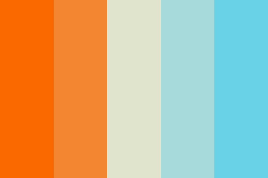 Gold Fish Color Palette