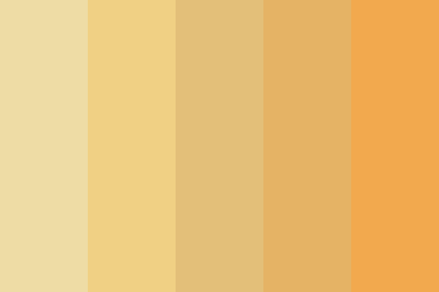 Sunshine Sunlight Color Palette