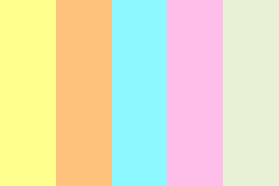 Pastel Paint Color Palette