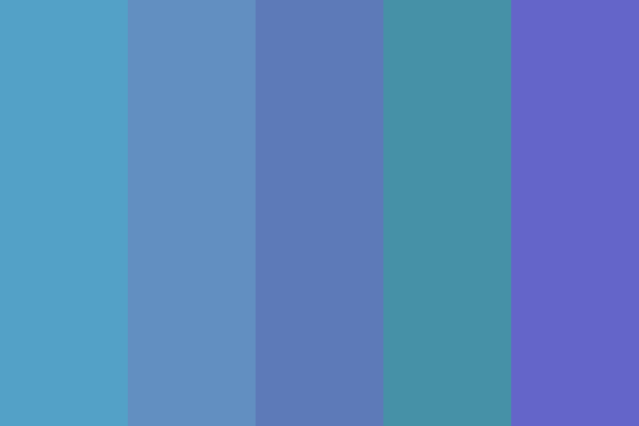 Blue Fire Color Palette