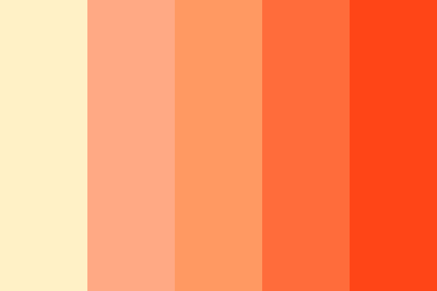 Burn Color Palette