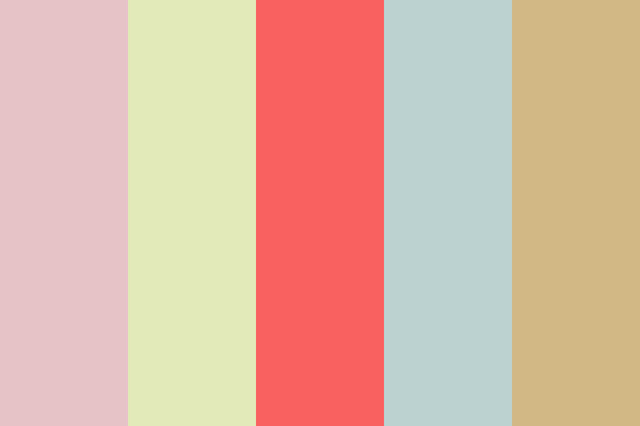 Light Retro Color Palette