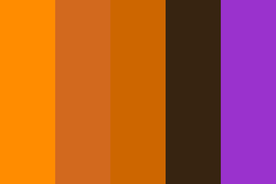 Broken Caramel Color Palette