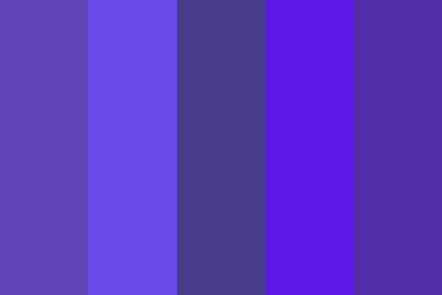 Iris blue purple Color Palette