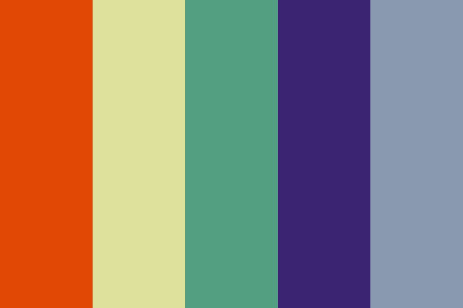 New Retro Color Palette