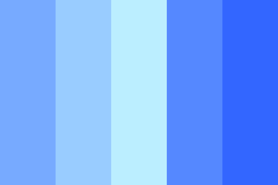blues Color Palette