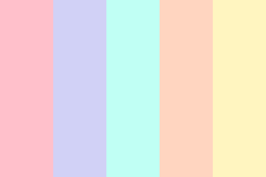 ICE CREAM SHOP Color Palette