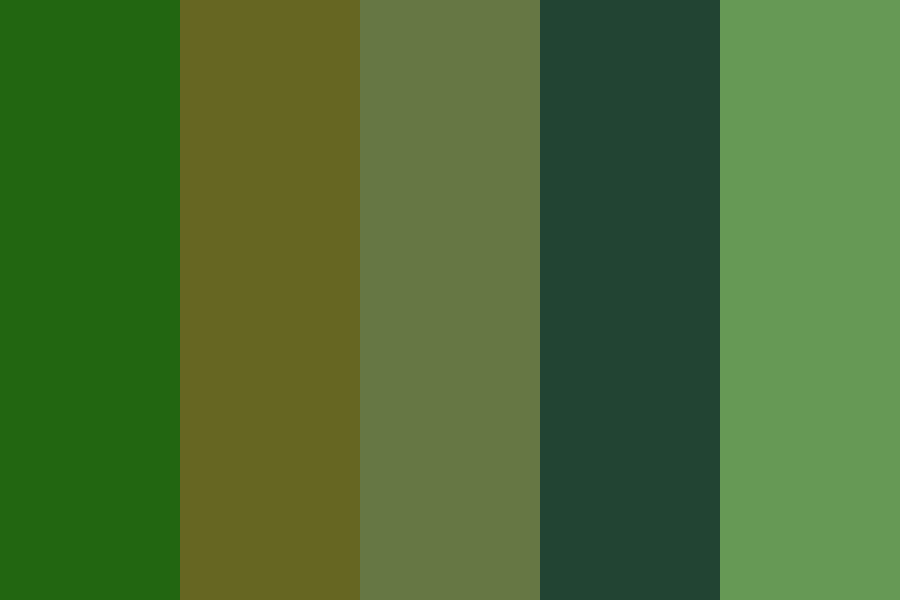 Olive Blood Color Palette