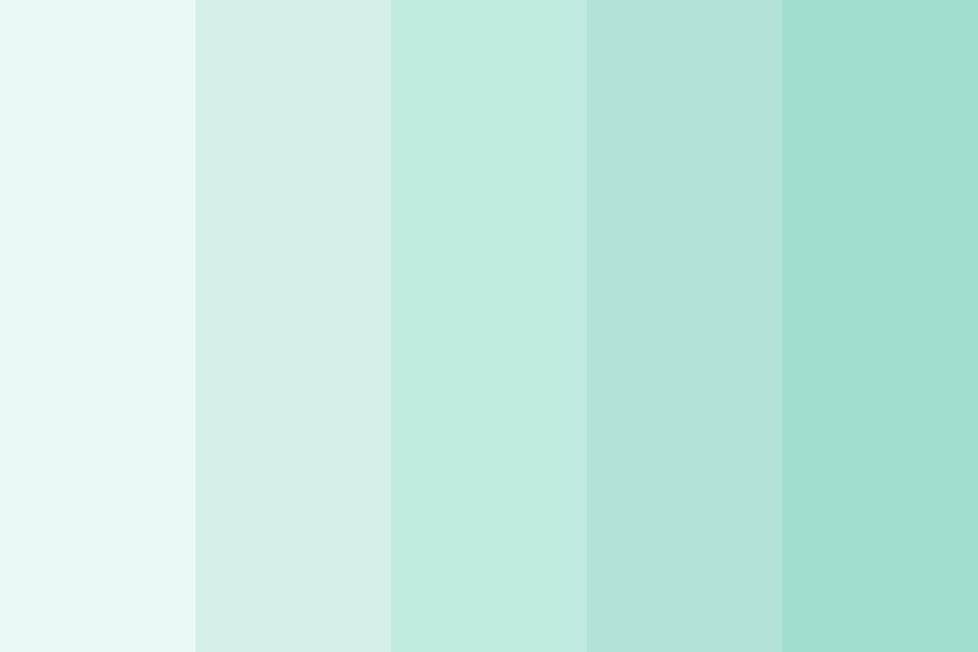 Aqua turquesa Color Palette