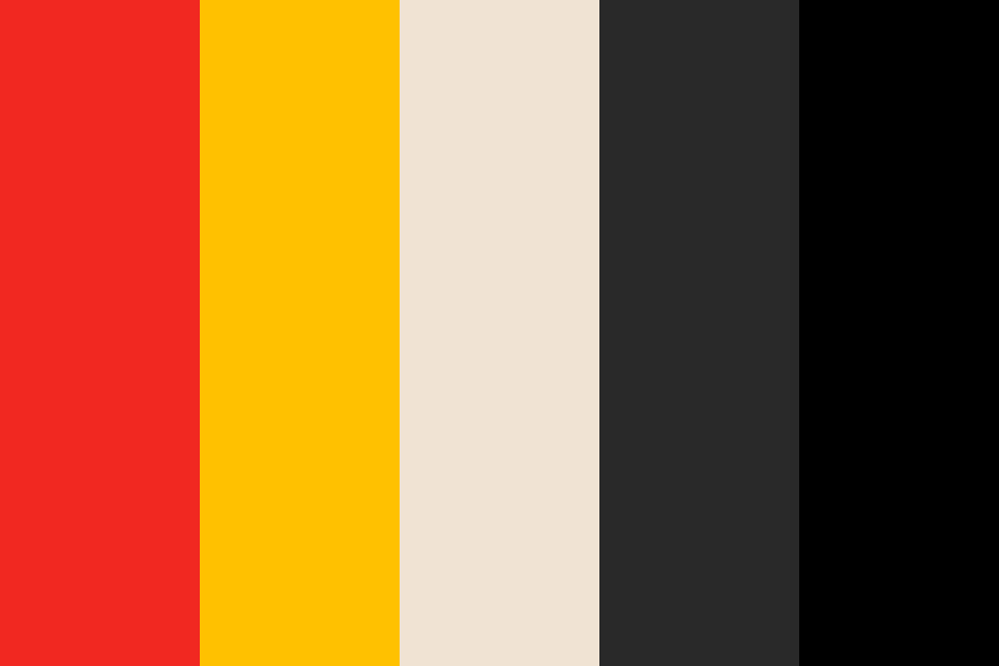 Black Widow Color Palette
