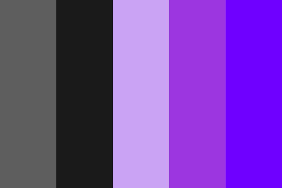 Purple And Gray Color Palette