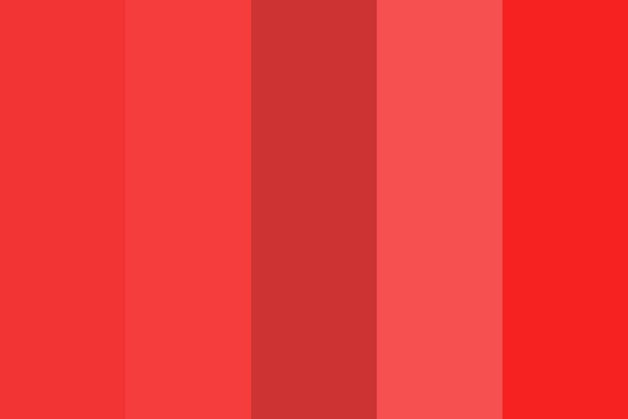 Assorted Reds Color Palette