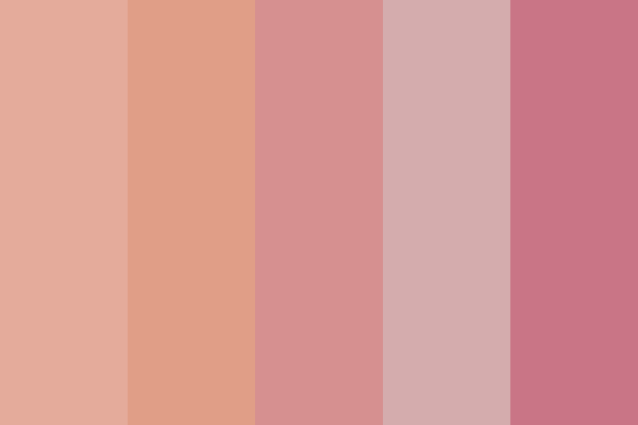Japanese Traditional Colors 5 Color Palette