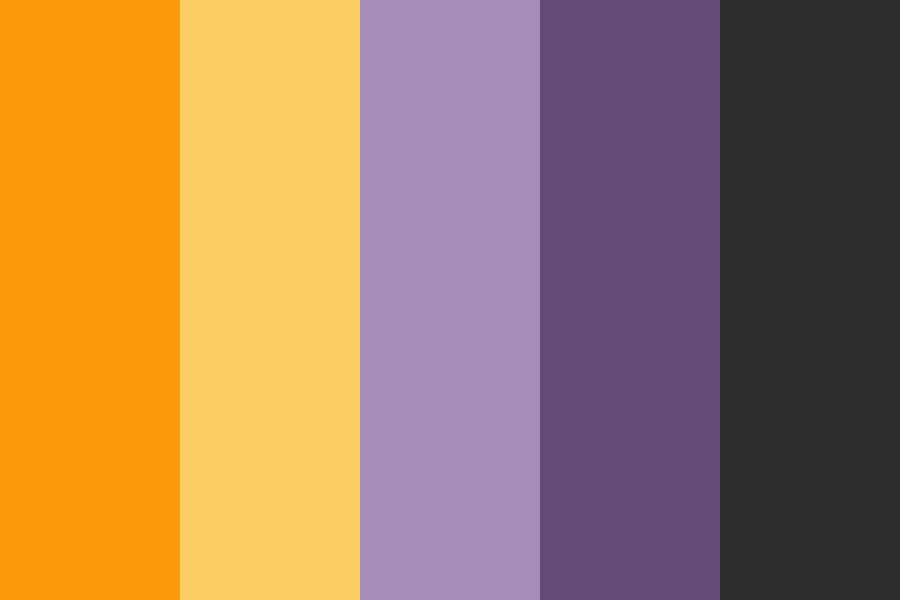 Halloween Goat Color Palette