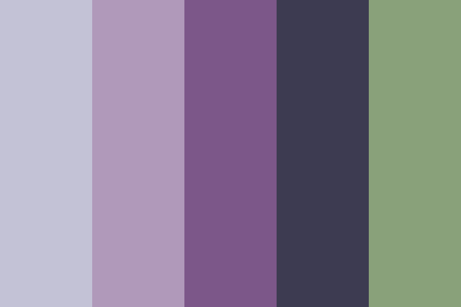 lilac flower Color Palette