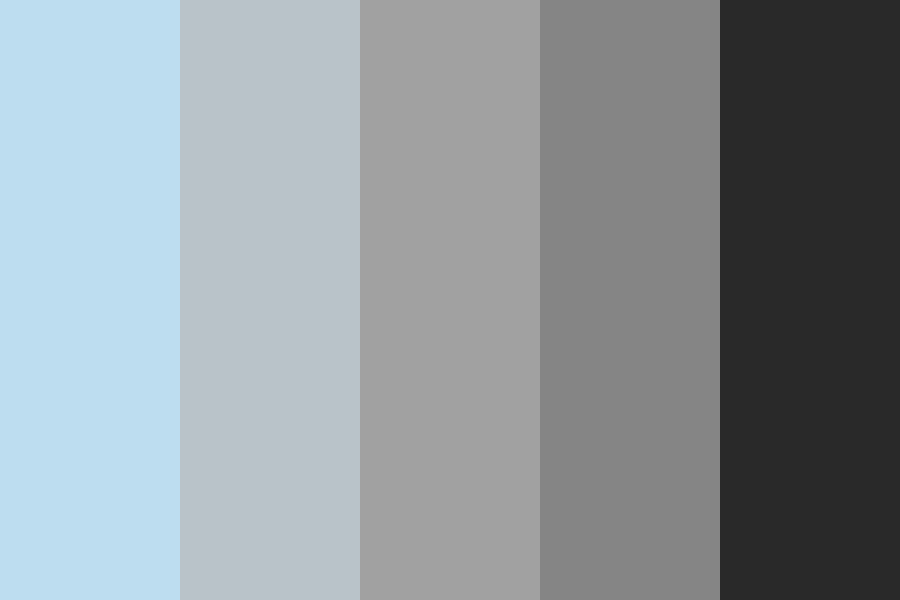 Black Blue Color Palette