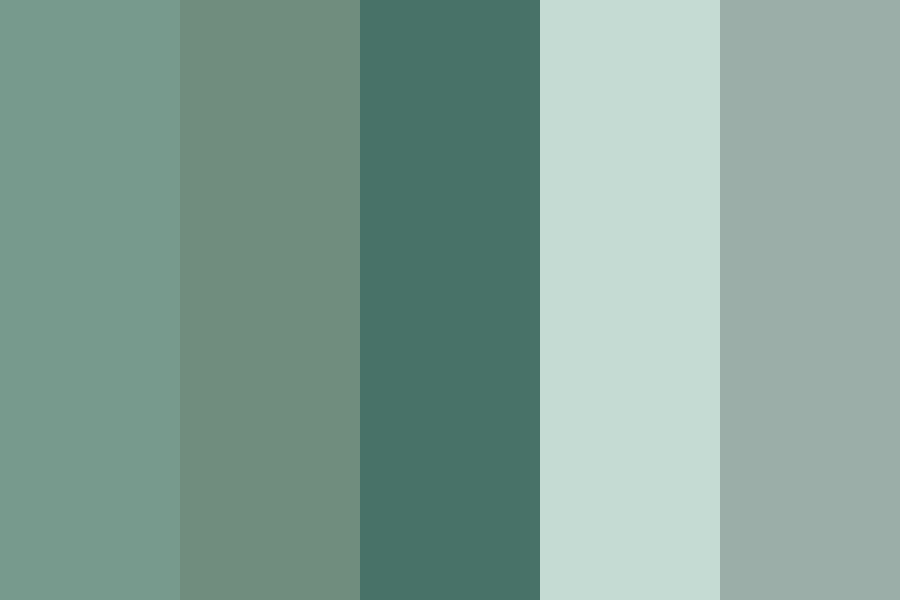 deep sea diving Color Palette