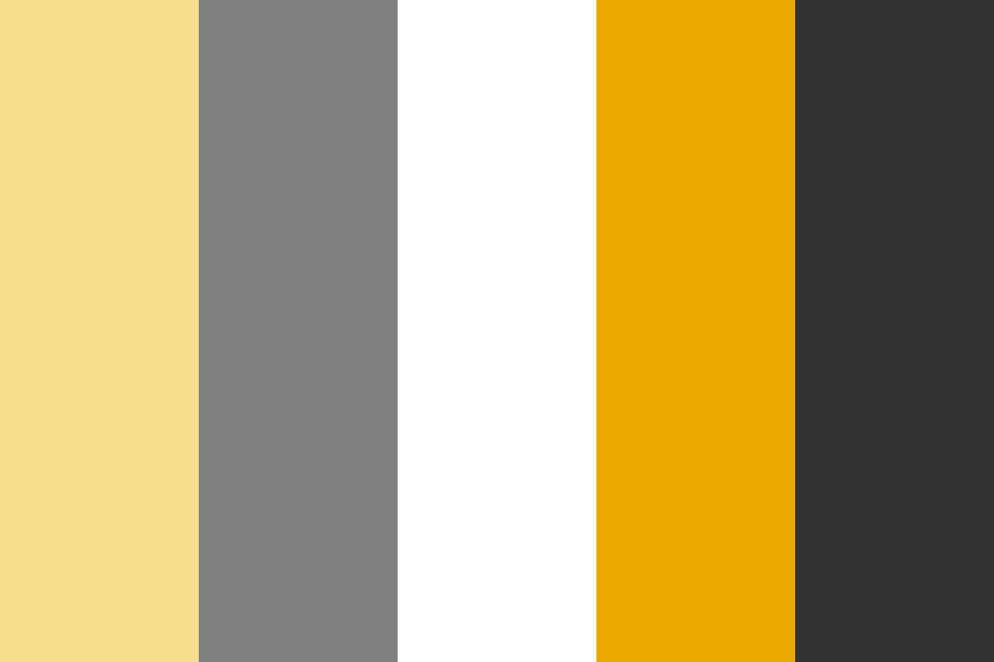 Old Yellow with Greys Color Palette