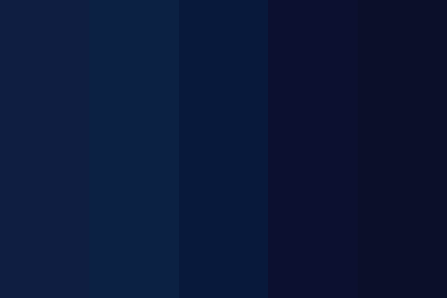 The midnight sky from the bottom of a well Color Palette
