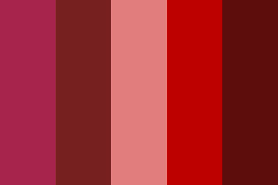 Rose Wine Color Palette