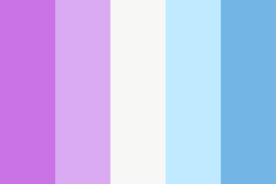 Lavender and Pastel Skies Color Palette