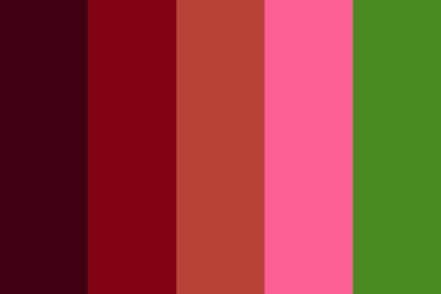 Red Lily Color Palette