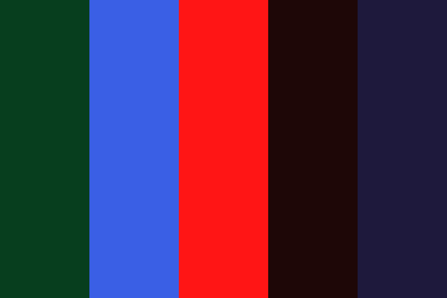 Stranger Things Color Palette