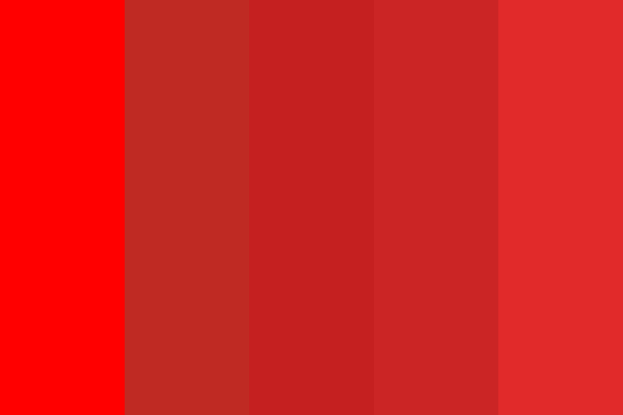 Wild reds Color Palette