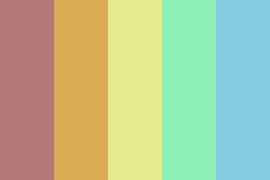 old faded generation Color Palette