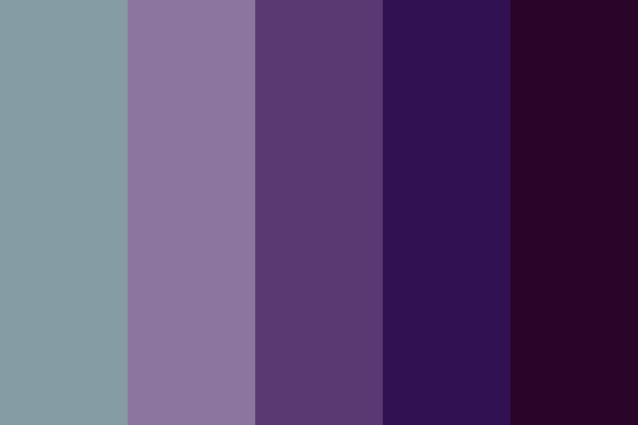 Screaming Into The Void Color Palette