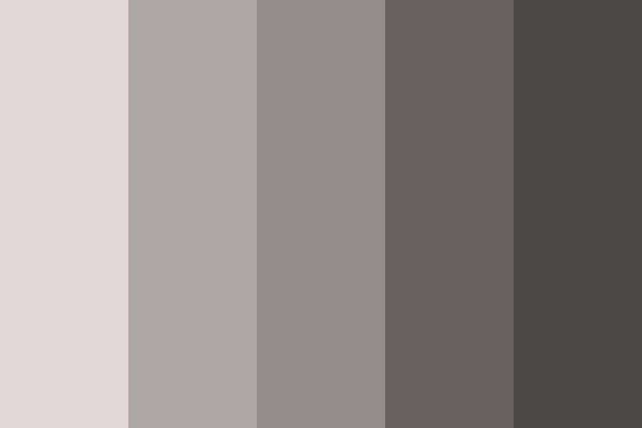 50 Shades Of grey if you know what I mean Color Palette