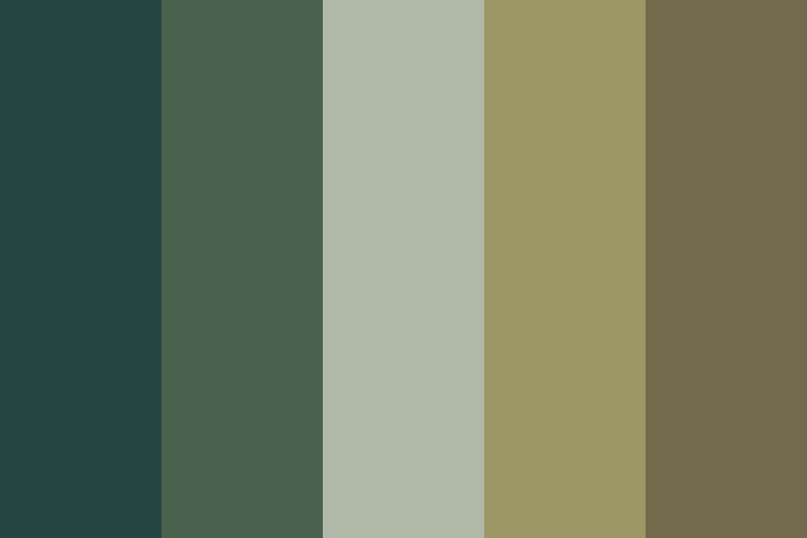 sea turtles Color Palette