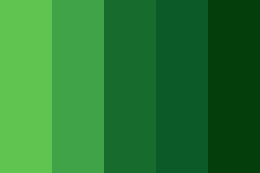 Green Tropics Color Palette