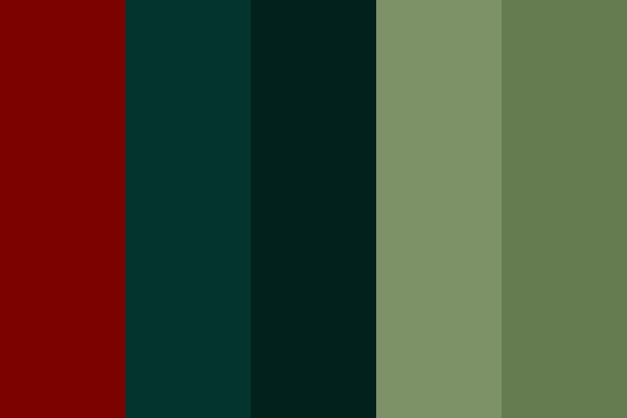 scary Color Palette
