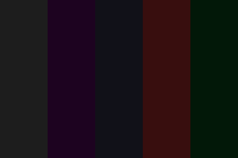 Favorite Darks Color Palette