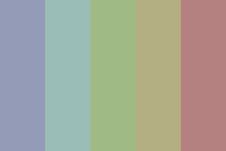 greyed out Color Palette