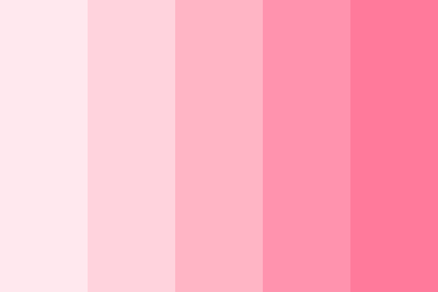 French Seashell Color Palette