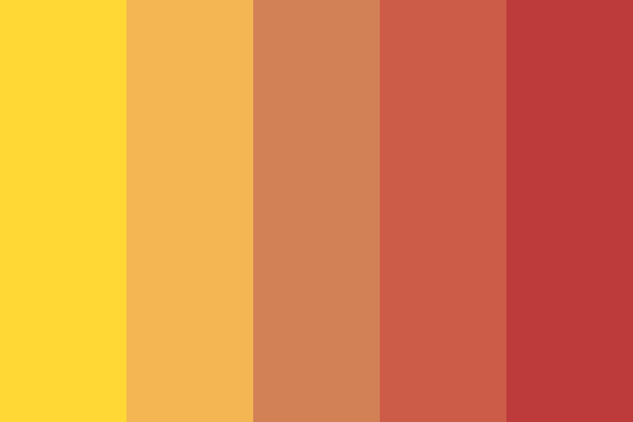 Savannah Sunset Color Palette