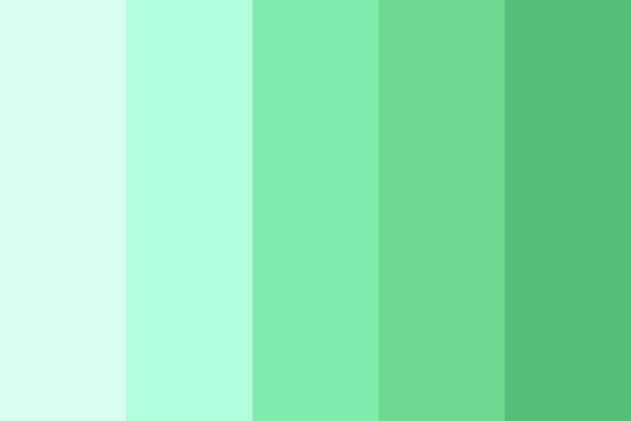 Pistachio Pudding Color Palette
