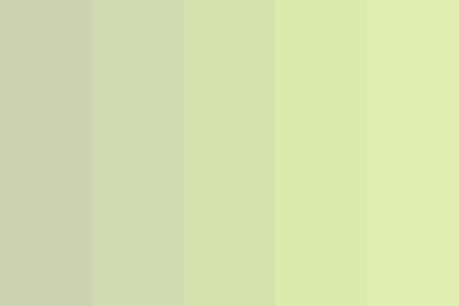 Golden Green Color Palette