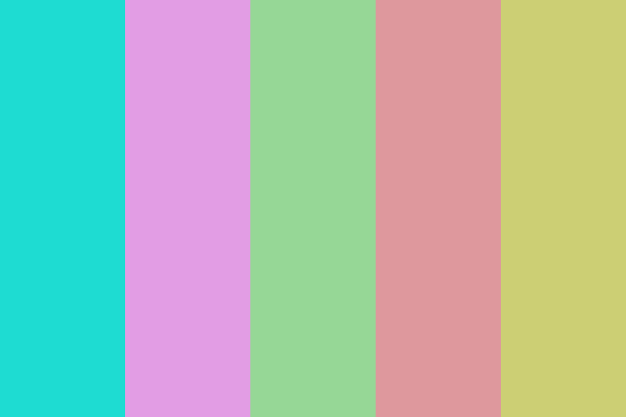 choose your ice cream Color Palette
