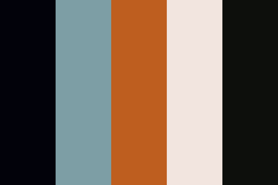 Coastal village Color Palette