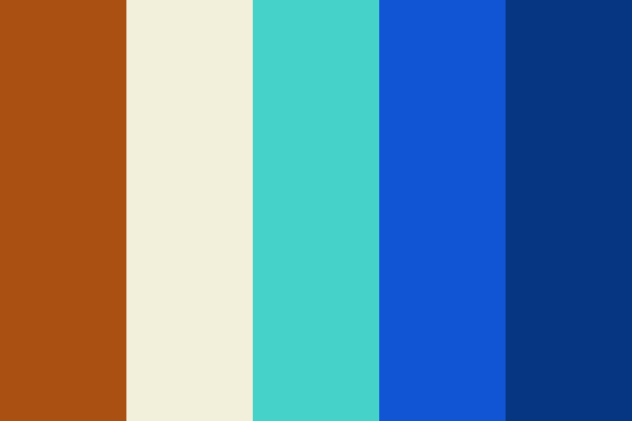 Tropical Beach Color Palette