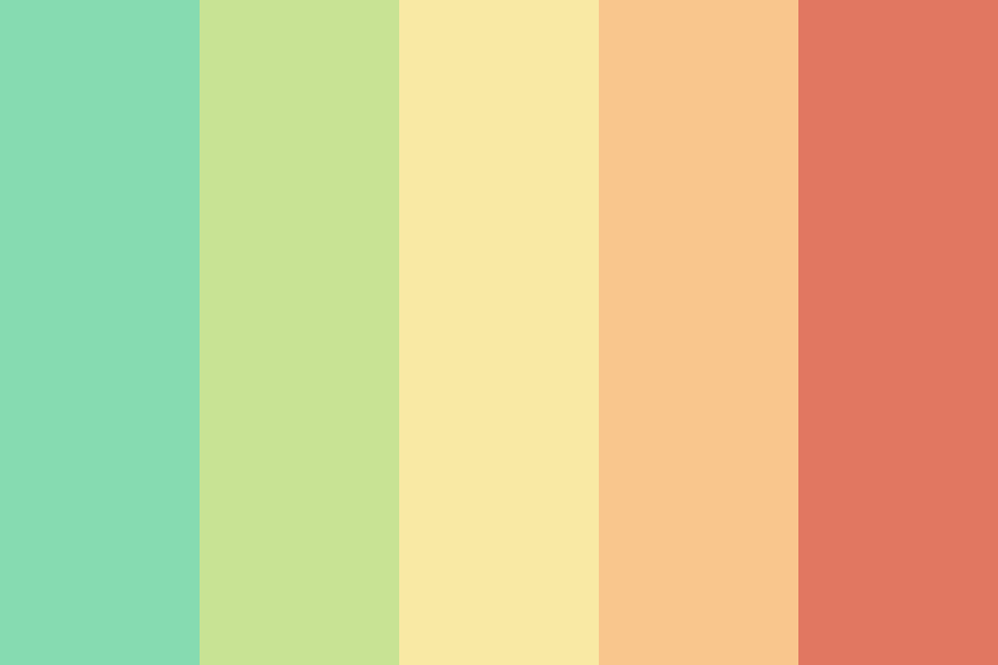 floating in sunlight Color Palette