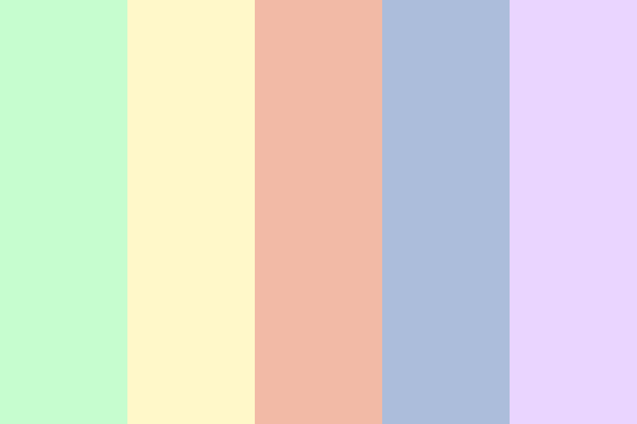 Spring Pastels 2017 Color Palette